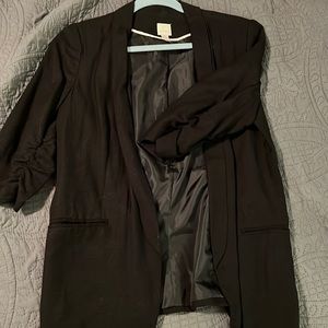 3/4 sleeve blazer